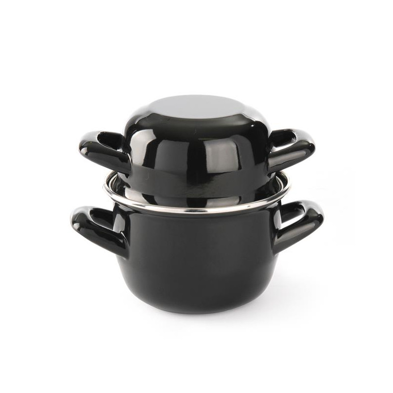 Garnek do sosów - z pokrywką śr. 125