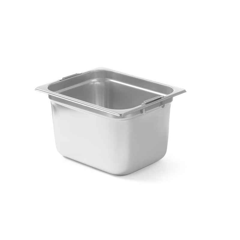 POJEMNIK GN 1/2 Z CHOWANYMI UCHWYTAMI – 325x265 mm