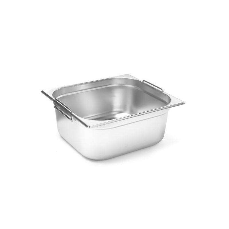 Pojemnik GN 2/3 z chowanymi uchwytami – 354x325 mm 13L