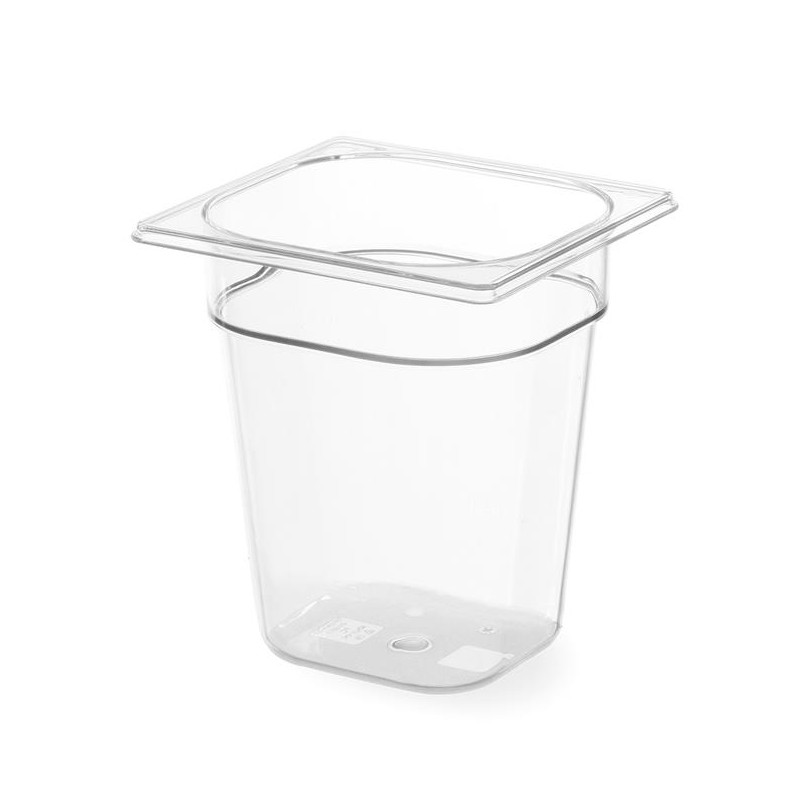 Pojemnik GN z poliwęglanu 1/6 100 mm