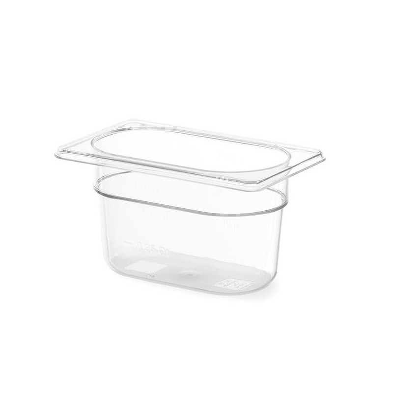 Pojemnik GN z poliwęglanu 1/9 100 mm