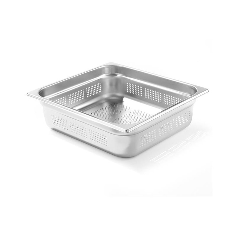Pojemnik GN 2/3 - perforowany - 354x325 mm  wysokość 65 mm