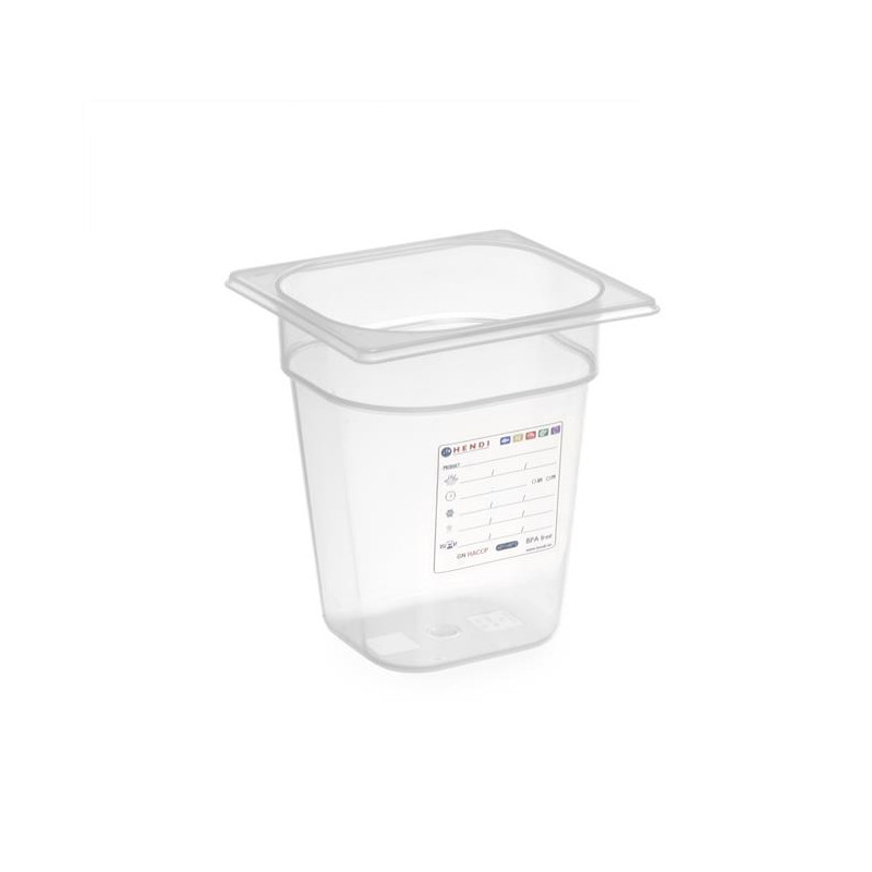 Pojemnik GN HACCP 1/6  100mm