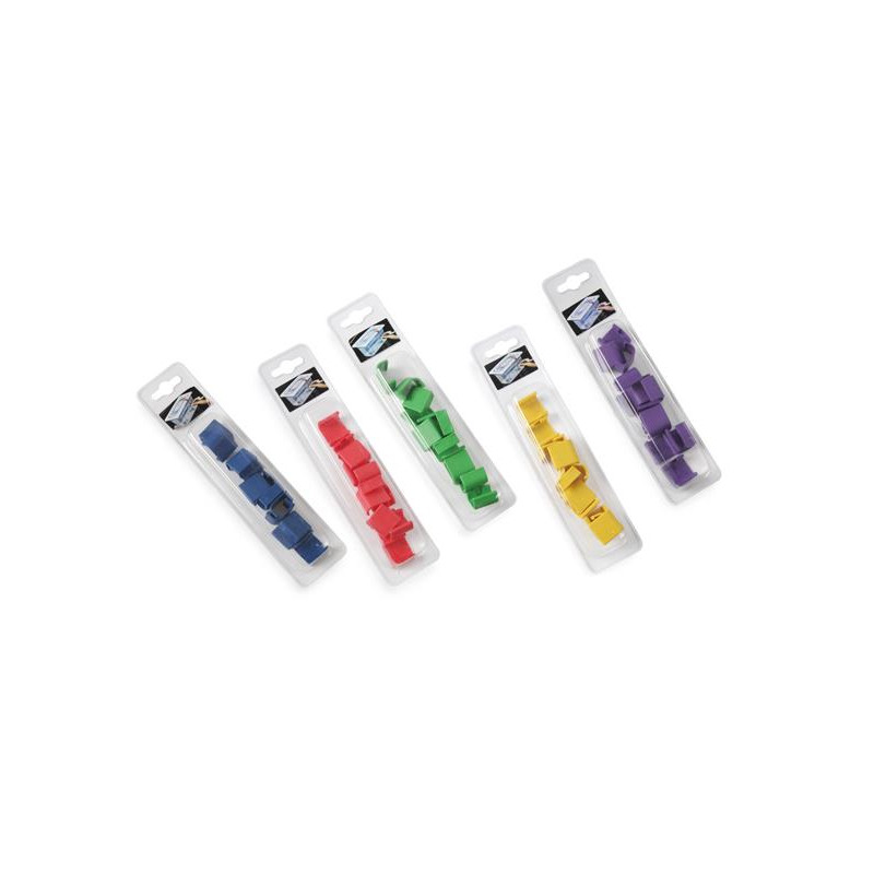 Klipsy do pojemników GN HACCP z polipropylenu niebieski