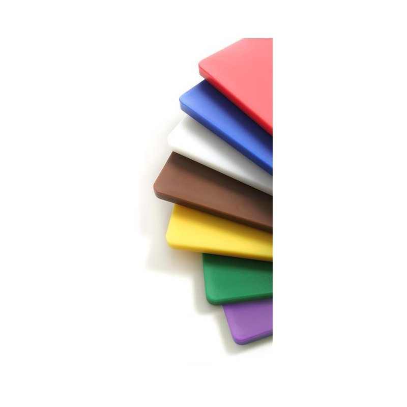 Deska do krojenia HACCP  600x400 brązowa do mięsa gotowanego, wędlin