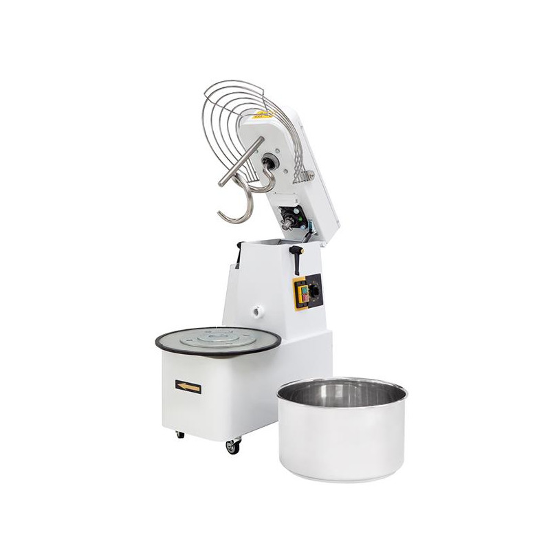 Miesiarki spiralne z wyjmowaną dzieżą, z 2 prędkościami 480x805x(H)870