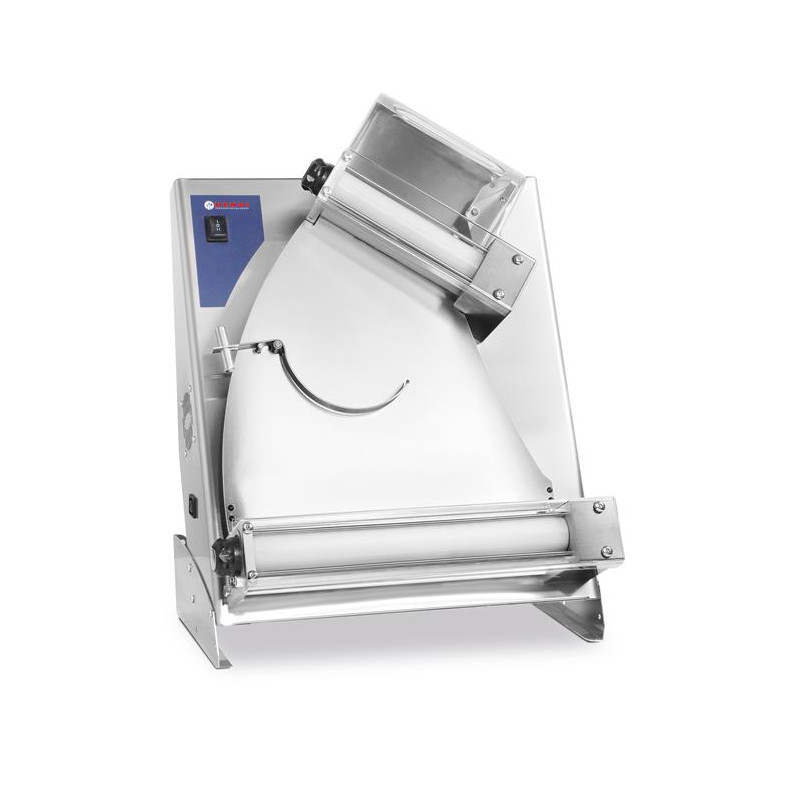 Wałkownica elektryczna do pizzy Hendi 400 z dwoma parami wałków