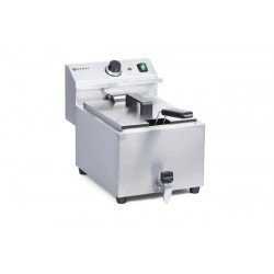Frytownica MASTERPRO z kranem spustowym -  8L