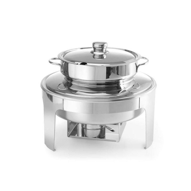 Podgrzewacz na pastę do zupy wysokopolerowany