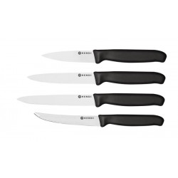 Zestaw 4 noży do obierania warzyw i owoców
