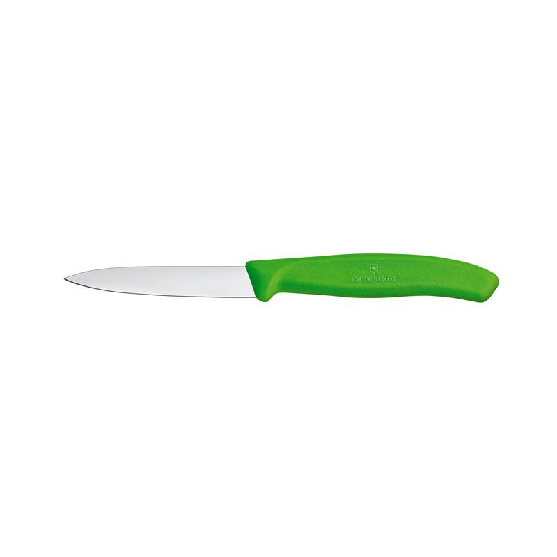 Victorinox Swiss Classic Nóż do jarzyn, gładki, 8 cm, zielony