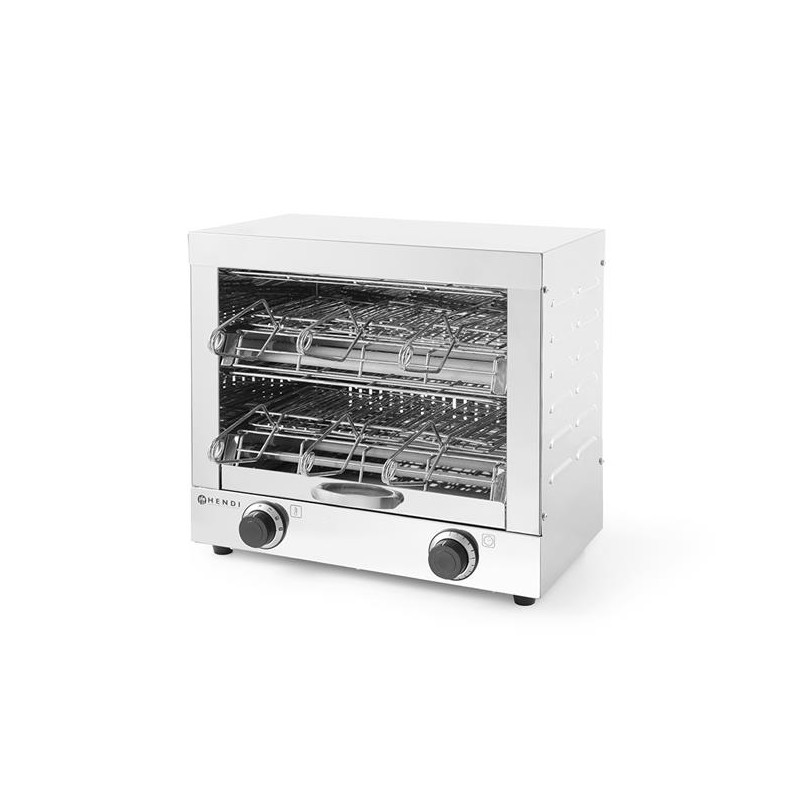 Toster kanapkowy z 6 klamrami