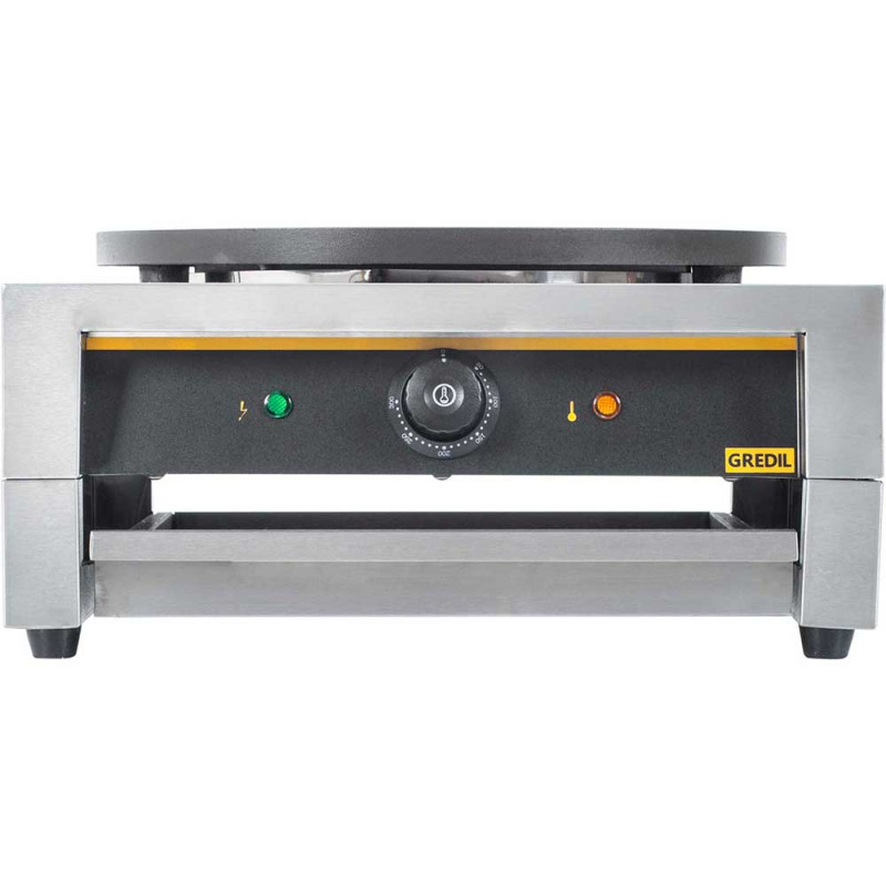 Naleśnikarka, płyta żeliwna z powłoką ceramiczną, P 3 kW, U 230 V