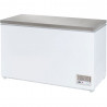 Zamrażarka skrzyniowa z pokrywą ze stali nierdzewnej, V 390 l