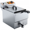 Frytownica elektryczna z kranem, 1-komorowa, Caterina, V 8 l, P 3 kW