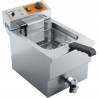 Frytownica elektryczna z kranem, 1-komorowa, Caterina, V 8 l, P 3 kW