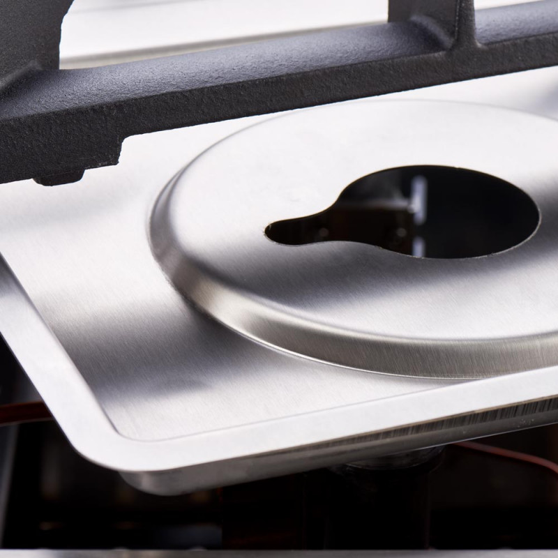 Kuchnia gazowa, 2-palnikowa, nastawna, 10.5 kW, G20