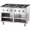 Kuchnia gazowa, 6-palnikowa, nastawna, 32.5 kW, G30