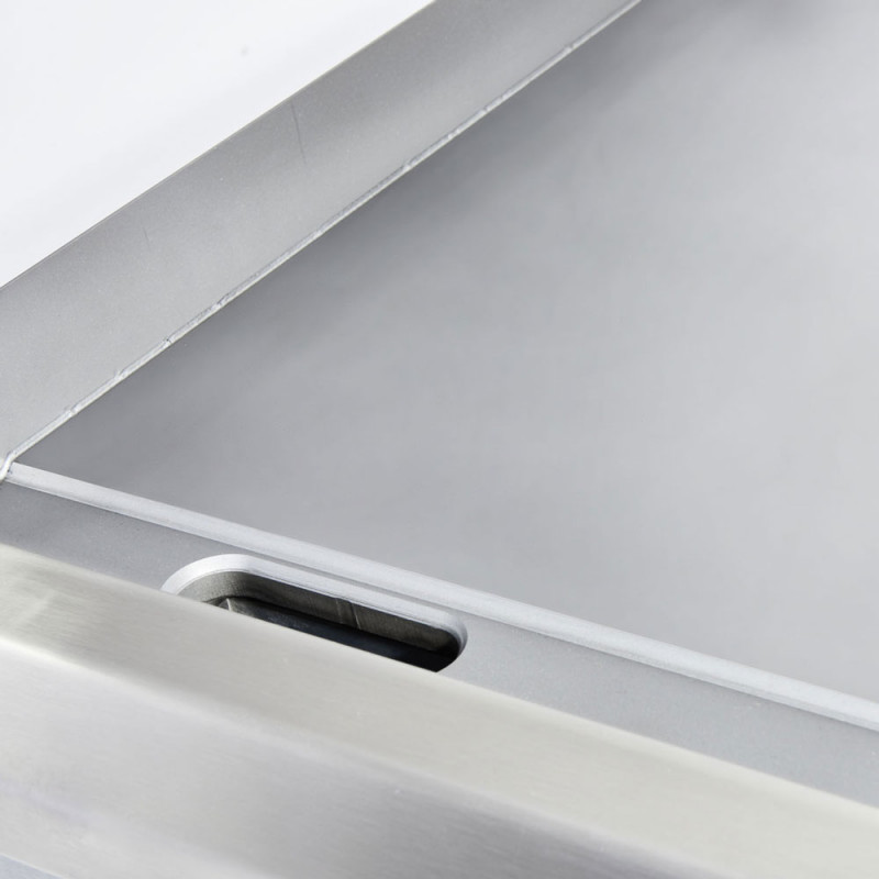 Płyta grillowa elektryczna, gładka, 4 kW