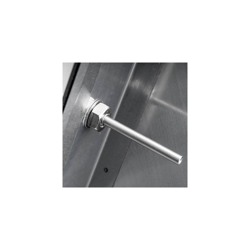 Płyta grillowa elektryczna, ryflowana, z pokrywą, 8.1 kW