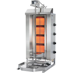 Gyros, kebab gazowy, GD 4/S, P 14 kW, G 20