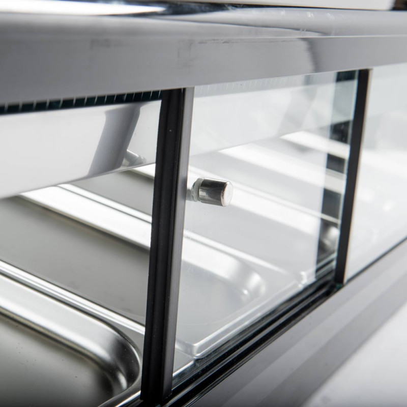 Witryna chłodnicza do sushi, 5 x GN1/3