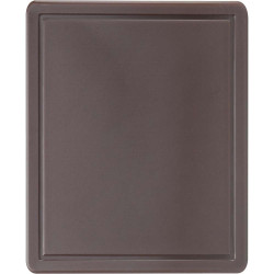 Deska do krojenia, brązowa, HACCP, GN 1/2