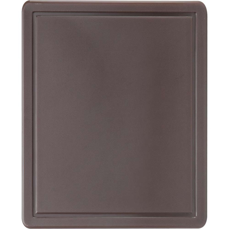 Deska do krojenia, brązowa, HACCP, GN 1/2