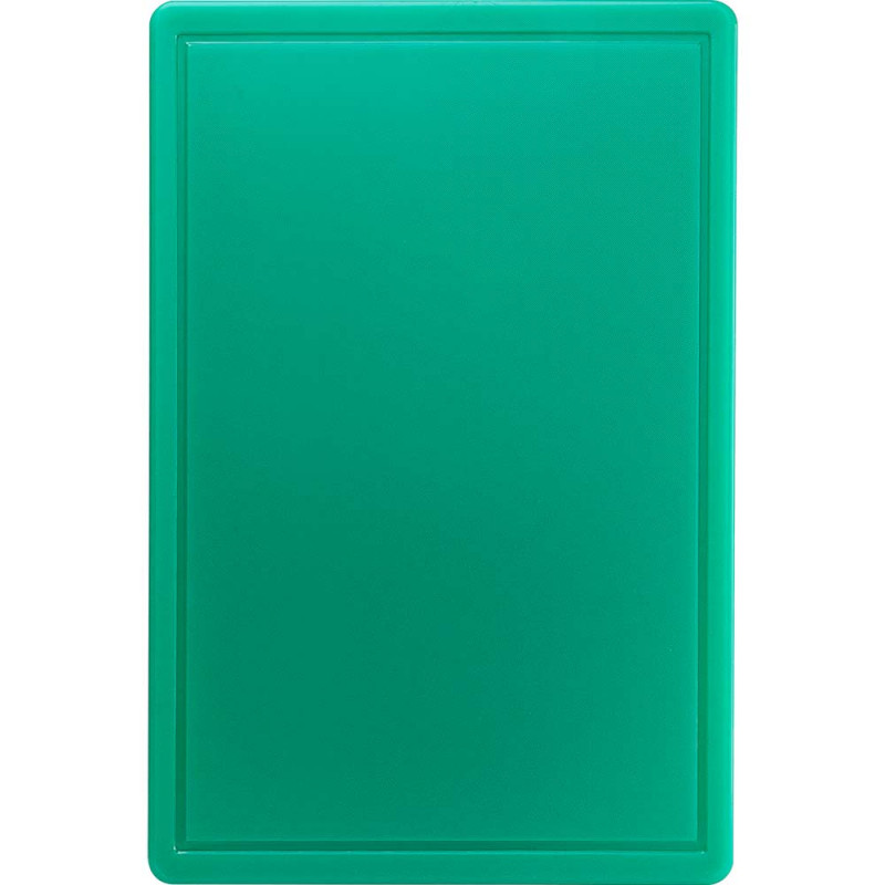 Deska do krojenia,  zielona, HACCP, 600x400x18 mm