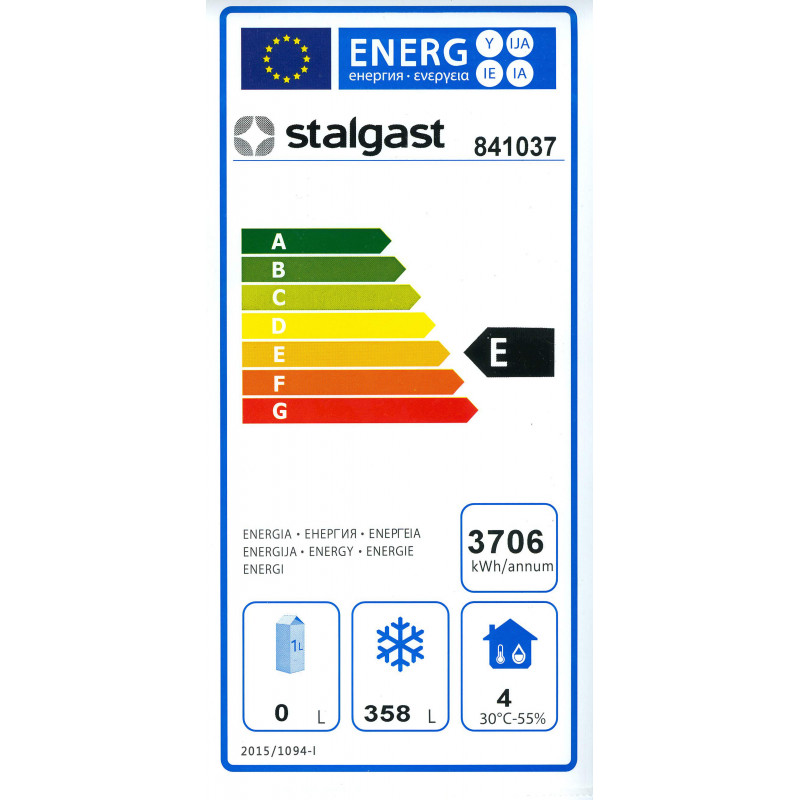 Stół mroźniczy 3 drzwiowy, agregat po prawej stronie