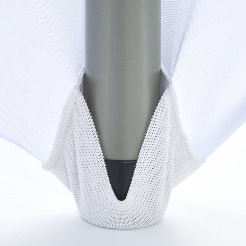 Pokrowiec na stół okrągły 950131, biały