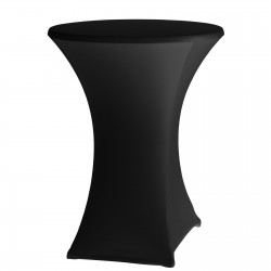 Obrus okrągły Symposium czarny Hendi | 813164