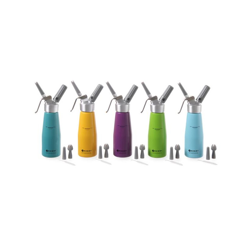 Syfon do bitej śmietany Kurt Scheller Edition żółty