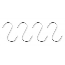 Haki rzeźnicze - zestaw 4 szt. 90x4 (na pręty max. fi 17 mm)