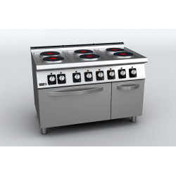 C-E761 Kuchnia elektryczna 6 palników z piekarnikiem FAGOR