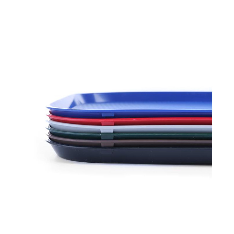 Taca z polipropylenu - FAST FOOD 350x450 brązowa