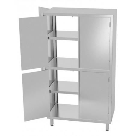 Szafa przelotowa z przegrodą ze stali nierdzewnej 1000x700x1800