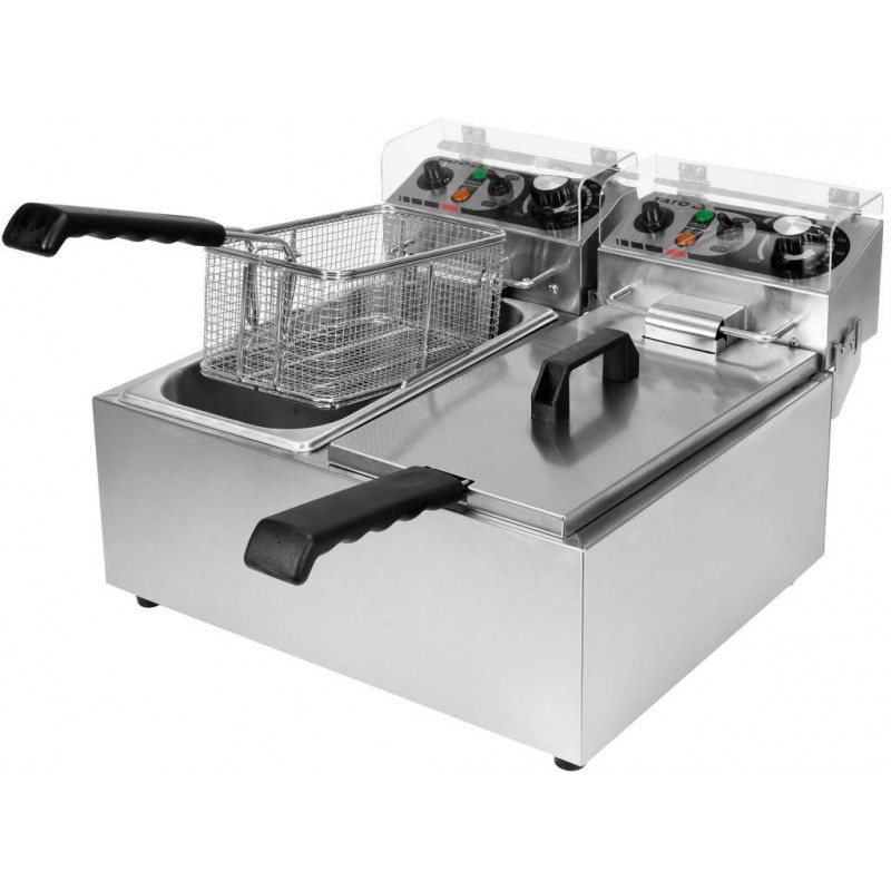YATO Frytownica podwójna 2x3,5L | YG-04620