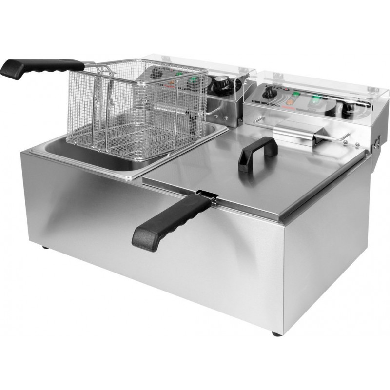 YATO Frytownica podwójna 2x8L | YG-04623