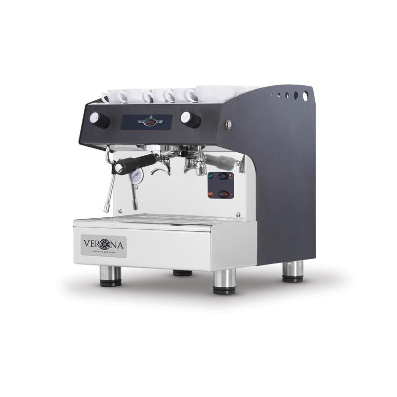 Ekspres do kawy ROMEO PRO, 1-grupowy, automatyczny, z pompą rotacyjną, czarny