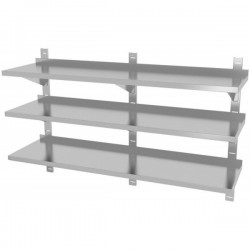 Półka wisząca przestawna,potrójna 2000x400x875mm