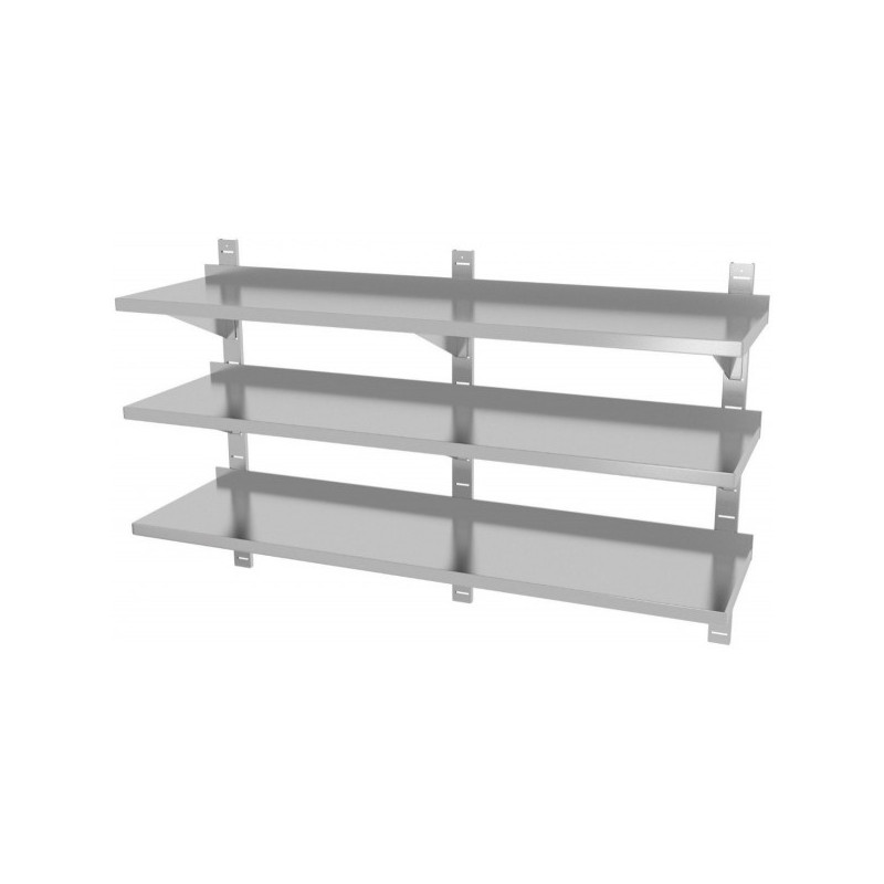 Półka wisząca przestawna,potrójna 800x300x875mm