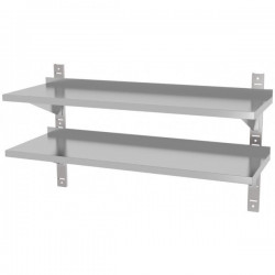 Półka wisząca przestawna podwójna 1000x300x60mm