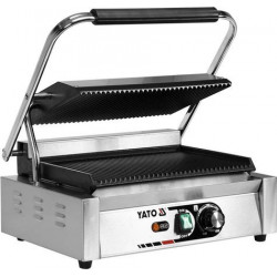 YATO Grill kontaktowy ryflowany | YG-04557