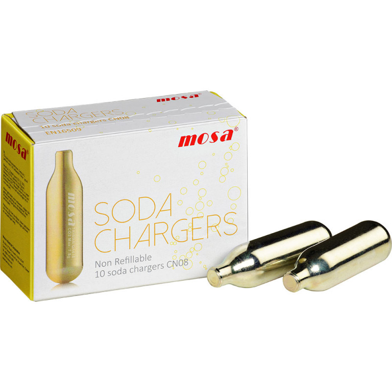 Naboje do syfonu do wody sodowej 10 szt Mosa | 500020