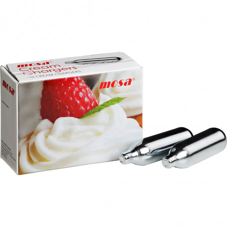 Naboje do syfonu do bitej śmietany 10szt Mosa | 500025