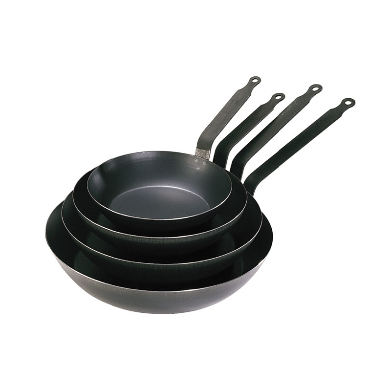 Patelnia ze stali niebieskiej La Lyonnaise śr.180mm De Buyer | D-5020-18