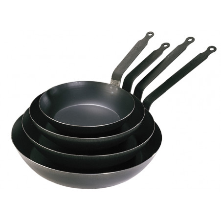 Patelnia ze stali niebieskiej La Lyonnaise śr.400mm De Buyer | D-5020-40