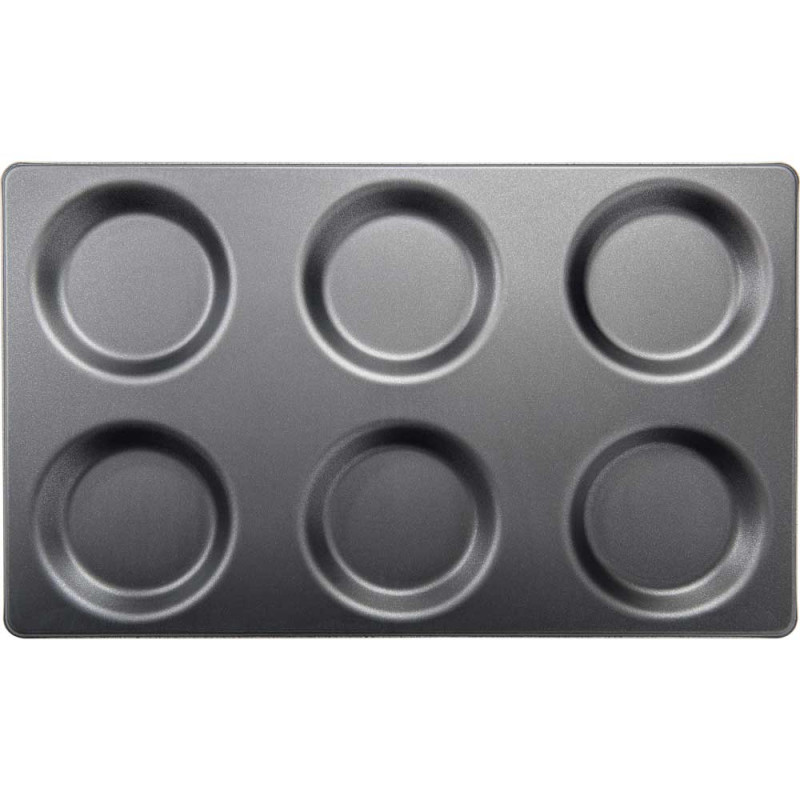 Blacha do jajek sadzonych, 8 sztuk, GN 1/1