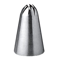 Końcówka stalowa róża 5mm Stalgast | 516050